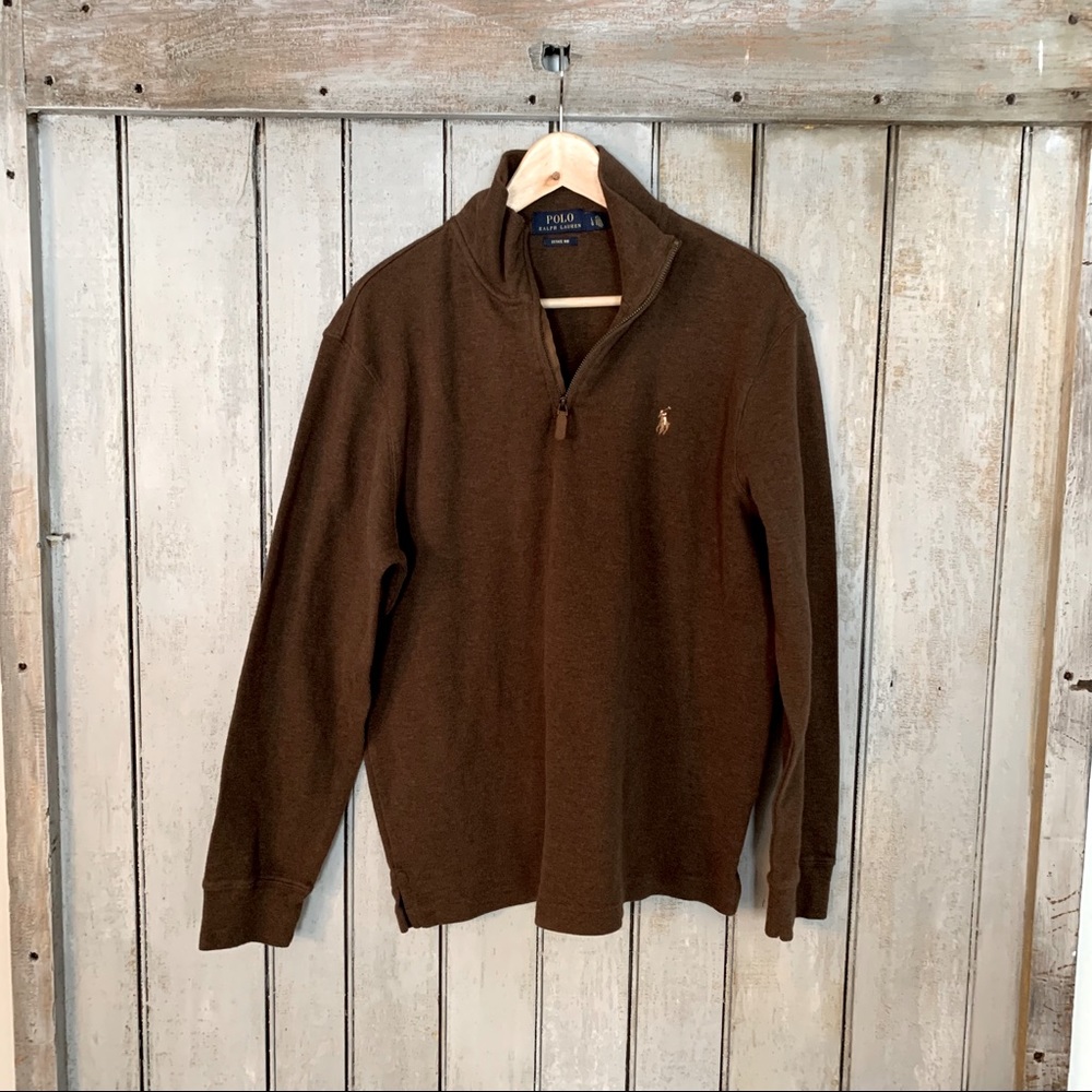 Polo Ralph Lauren Sweater Men’s Sz. L- brown